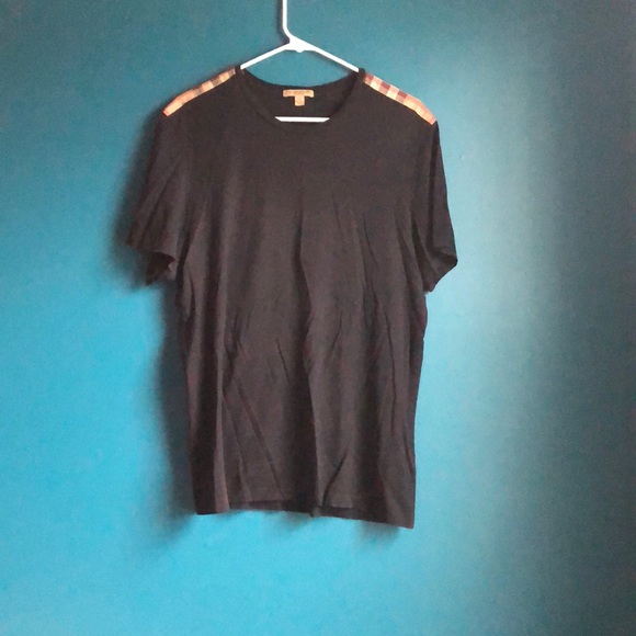 burberry shoulder patch t shirt